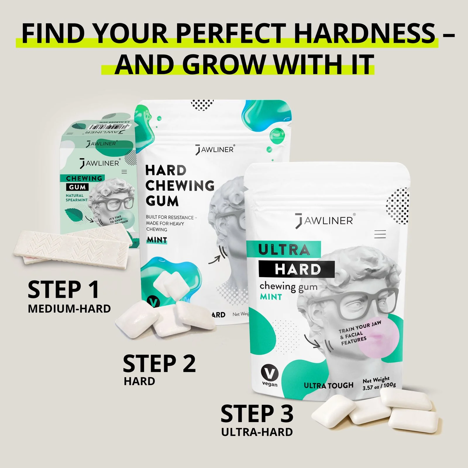 JAWLINER® Gum Hard Bundle - Image 4