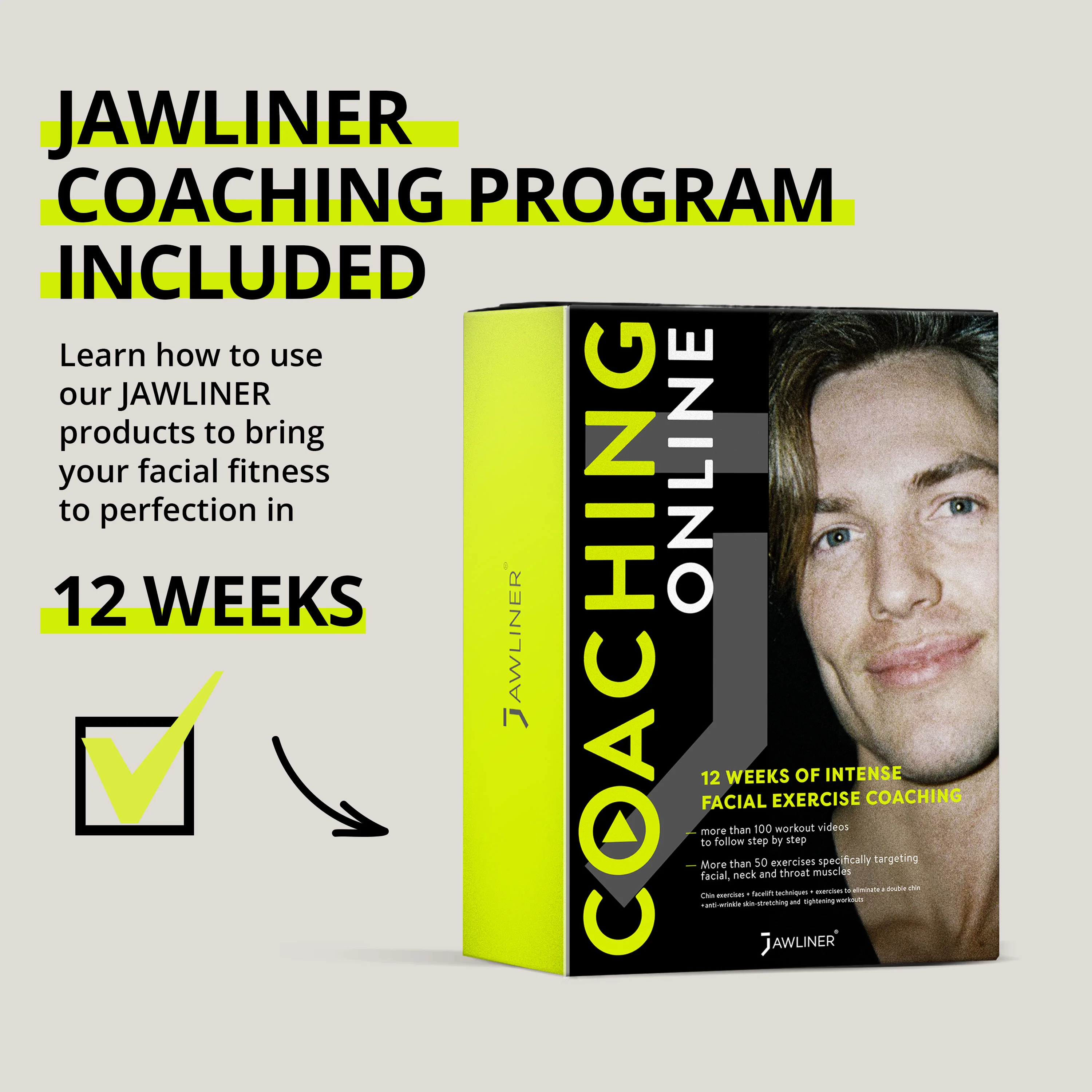 JAWLINER® Chewing Gum Ultra Hard Kiwi Passion Fruit Ice - Image 12